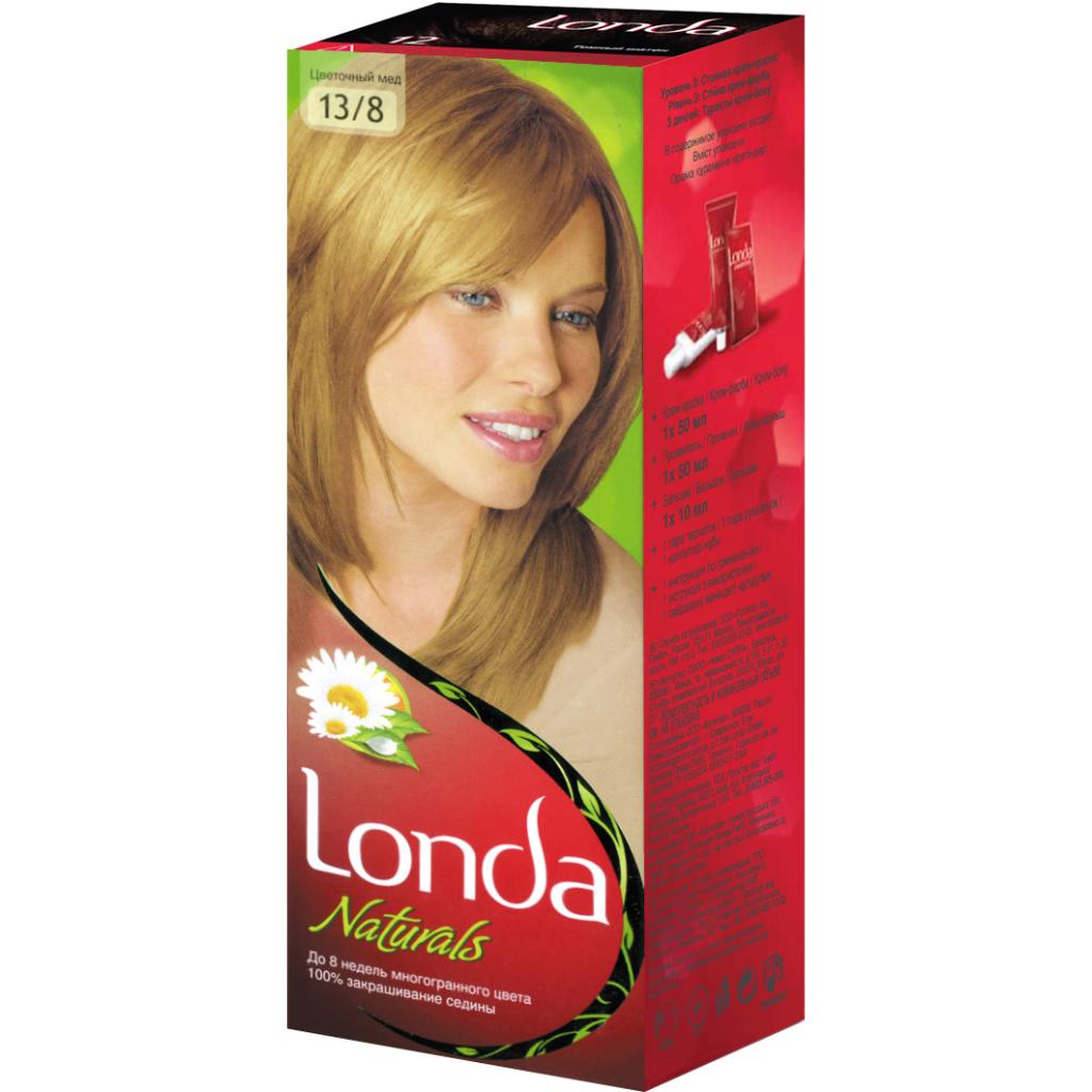 Крем-краска для волос Londa стойкая Naturals 13/8 Цветочный Мед  (4056800752607)